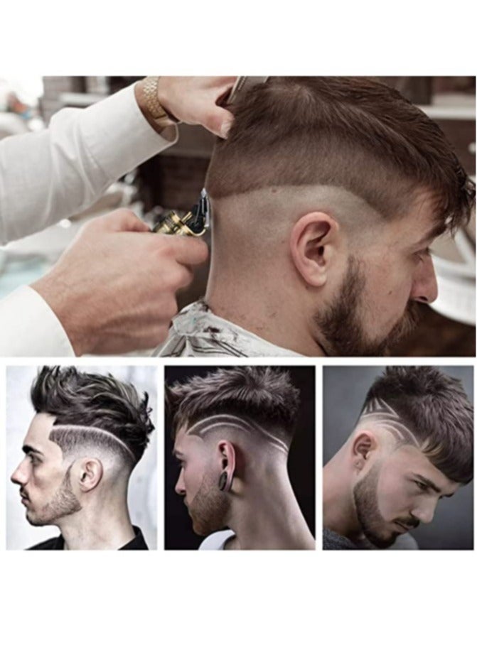 إلترازون Professional Mens Hair Trimmers, Cordless Rechargeable Beard Trimmer T-Blade Hair Clippers for Men, 0mm Zero Gapped Baldhead Shaver with 3 Combs - Image 4