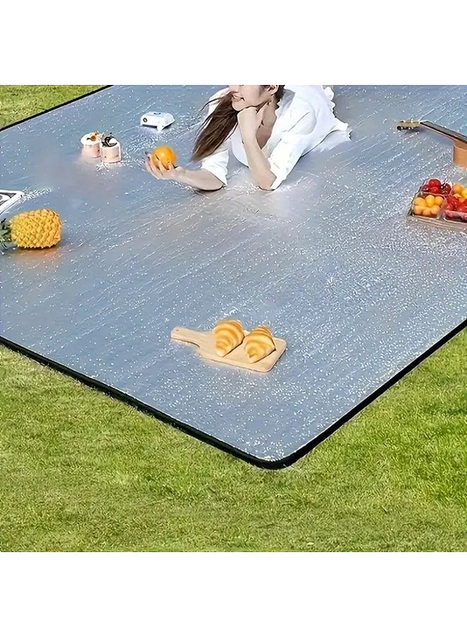 Extra Large All Season Camping Mat Double Sided Aluminum Moisture Proof 78 74x39 37 Inches - Image 3