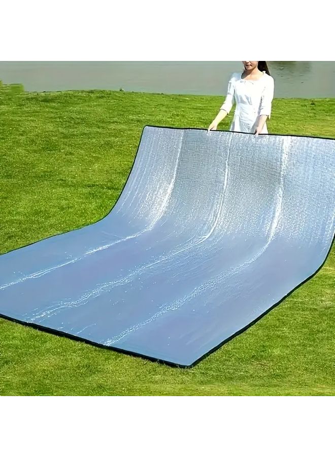 Extra Large All Season Camping Mat Double Sided Aluminum Moisture Proof 78 74x39 37 Inches - Image 2