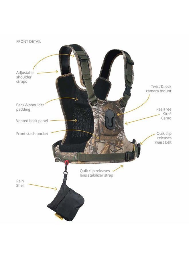 COTTON Carrier CCS G3 Camera Harness System for One Camera - Camo - Image 2