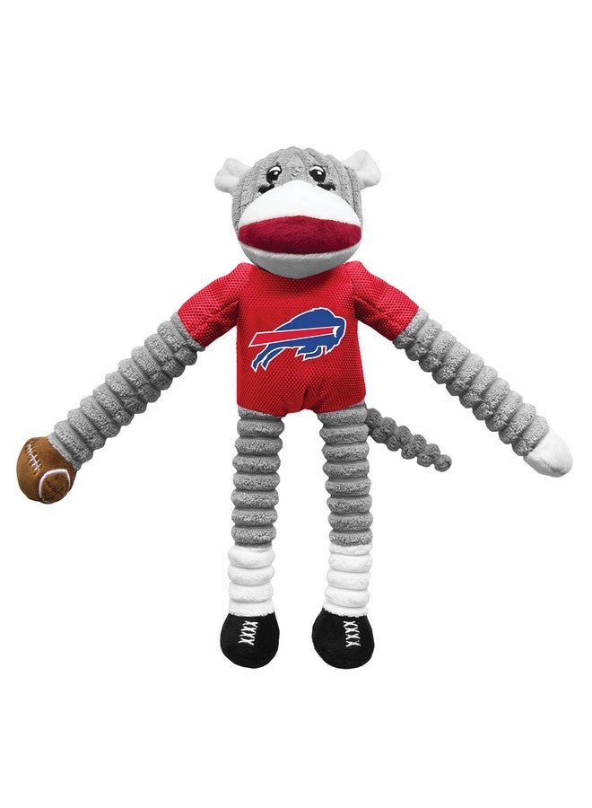 ليتل إيرث مجموعة ألعاب الحيوانات الأليفة Littlearth Buffalo Bills NFL المكونة من جورب وقرد وقرص طائر - Image 2