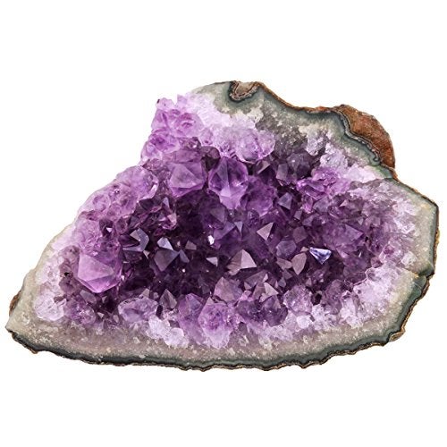 rockcloud Natural Purple Amethyst Quartz Crystal Cluster Geode Druzy Home Decoration Gemstone Specimen - Image 5