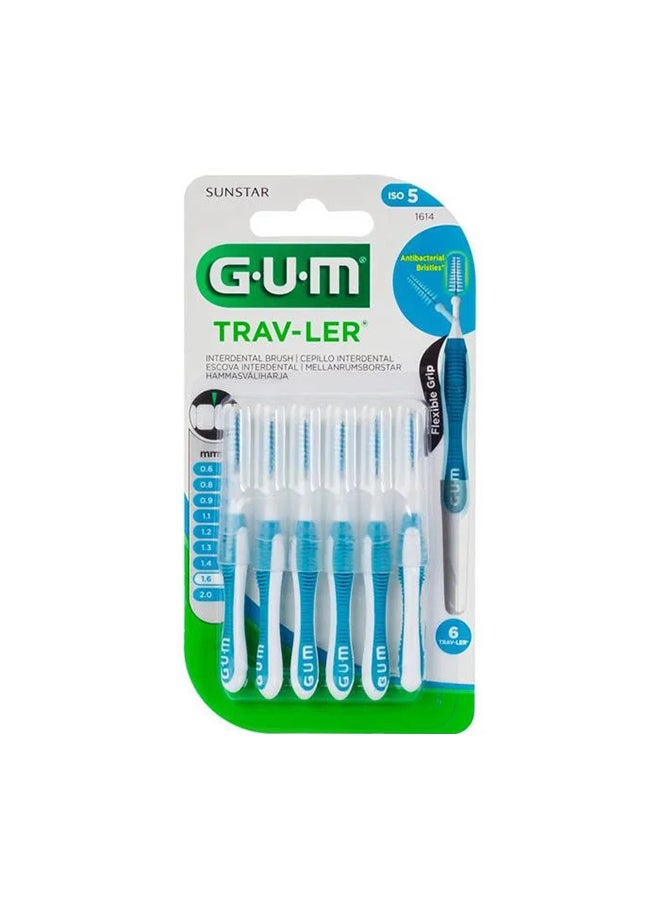 Gum فرشة بروكسا بين الأسنان 1.6 ملم