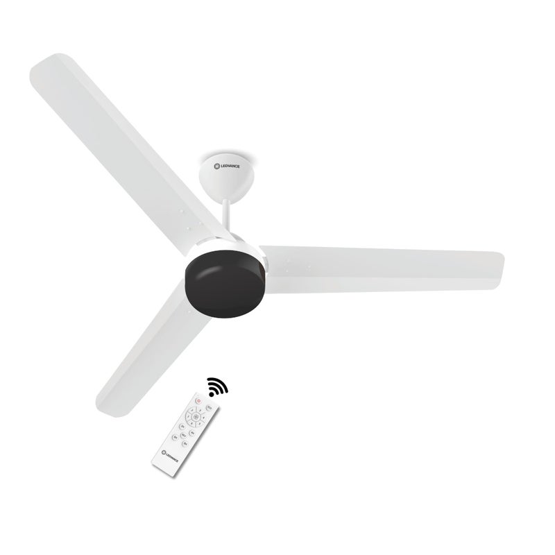 LEDVANCE Aero Master Supreme Bldc Fans Ceiling 1200mm with Remote |Ceiling Fan for Living Room | 5 Star Ceiling Fan | 50% Energy Saving | Operates Silently |Smart Timer Mode | 3 Yr Warranty-Matt White - Image 2