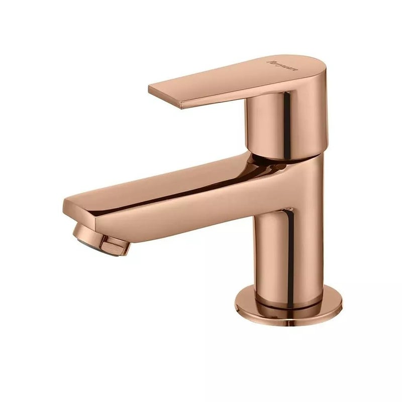 Parryware خلاط حوض بمقبض واحد - تشطيب ذهب وردي عميق، G5814A4 - صنبور مثبت على السطح من النحاس مع مرشح خلية نحل - Image 2