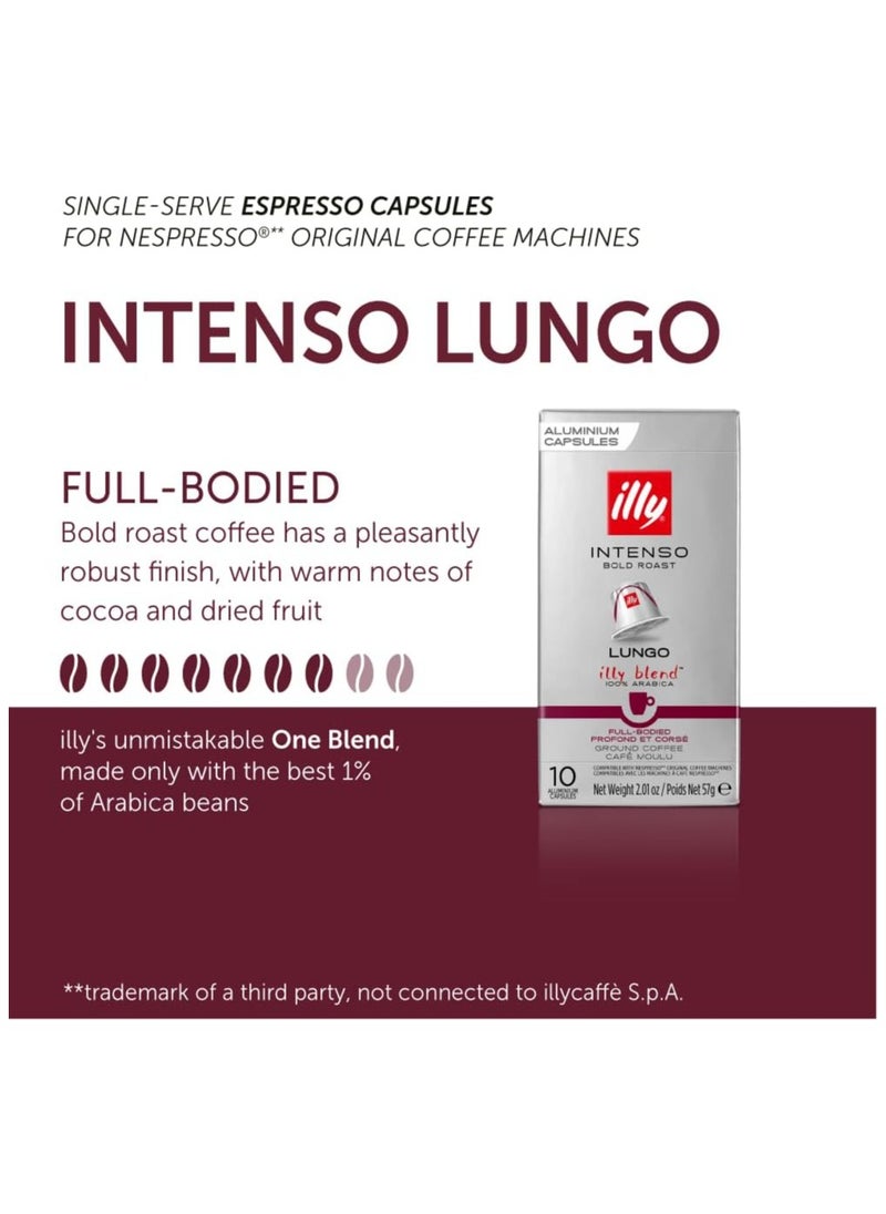 Illy Illy Espresso Compatible Capsules - Intenso Lungo Dark Roast  - Image 4