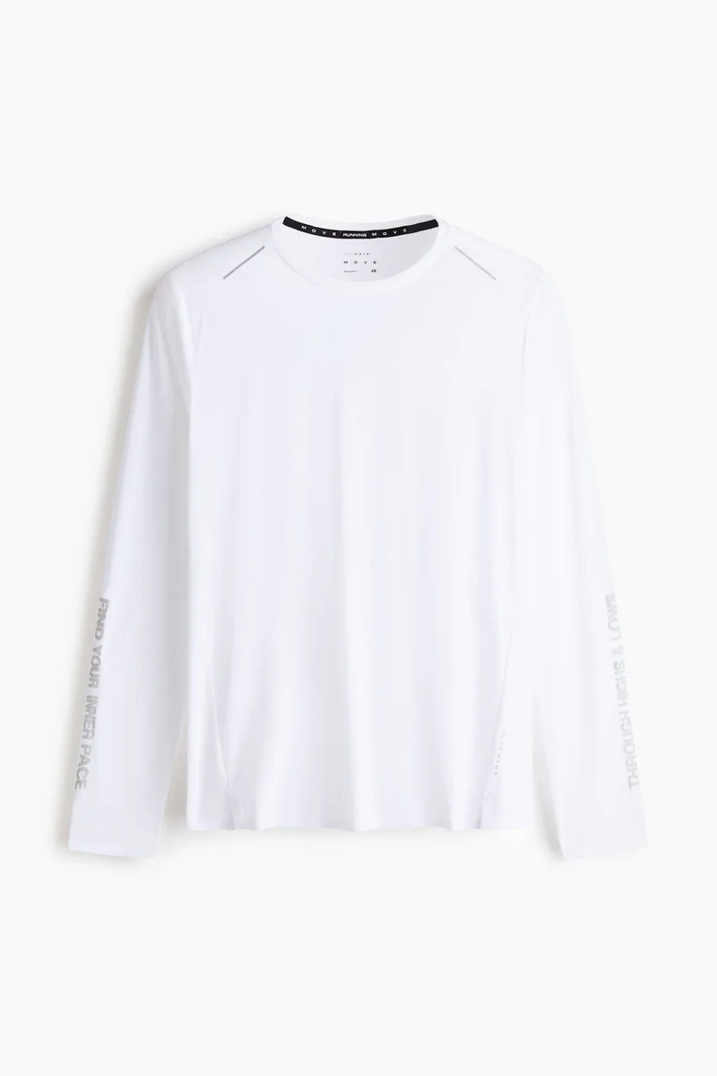 H&M Long-sleeved sports top with DryMove™