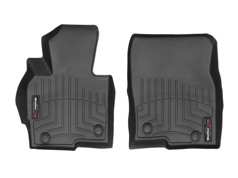WeatherTech Custom Fit FloorLiners for Mazda CX-5-1st Row (444191), Black - Image 1