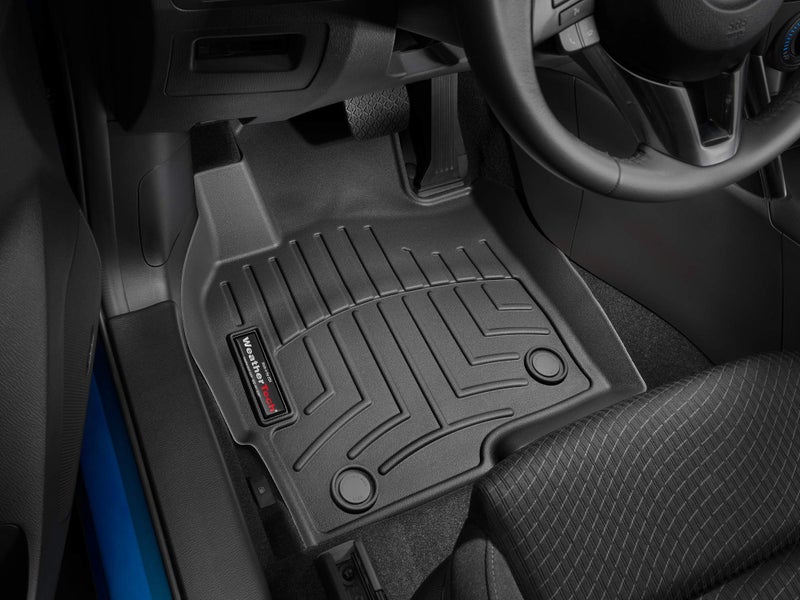 WeatherTech Custom Fit FloorLiners for Mazda CX-5-1st Row (444191), Black - Image 2