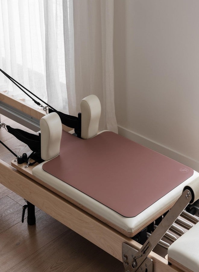 Your Reformer Microfiber Non-Slip Aesthetic Pilates Reformer Mat- Dusty Rose - Image 2