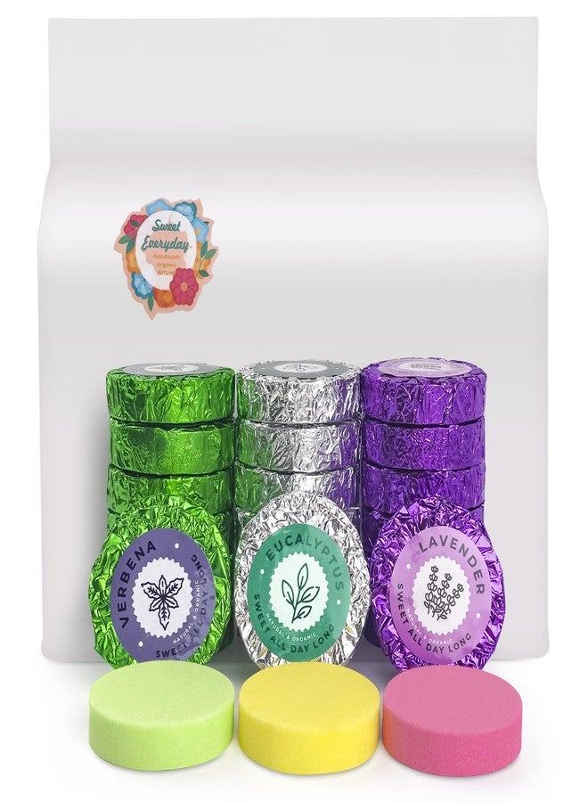 leoce Shower Steamers Multi-Quantity Packed (45PCS) Women/Men Gift Set-Lavender, Verbena, Eucalyptus Aromatic Shower Bombs, Individually Wrapped Tablets for Mother's Day & Anniversaries - Image 5