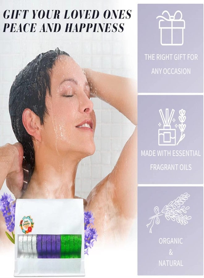 leoce Shower Steamers Multi-Quantity Packed (45PCS) Women/Men Gift Set-Lavender, Verbena, Eucalyptus Aromatic Shower Bombs, Individually Wrapped Tablets for Mother's Day & Anniversaries - Image 4
