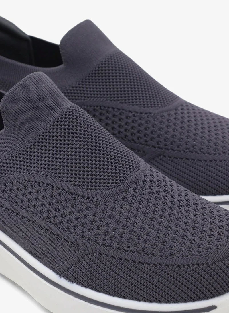 Walk Well Walk Well - Men's Everyday Slip-on Shoes - Dark Grey