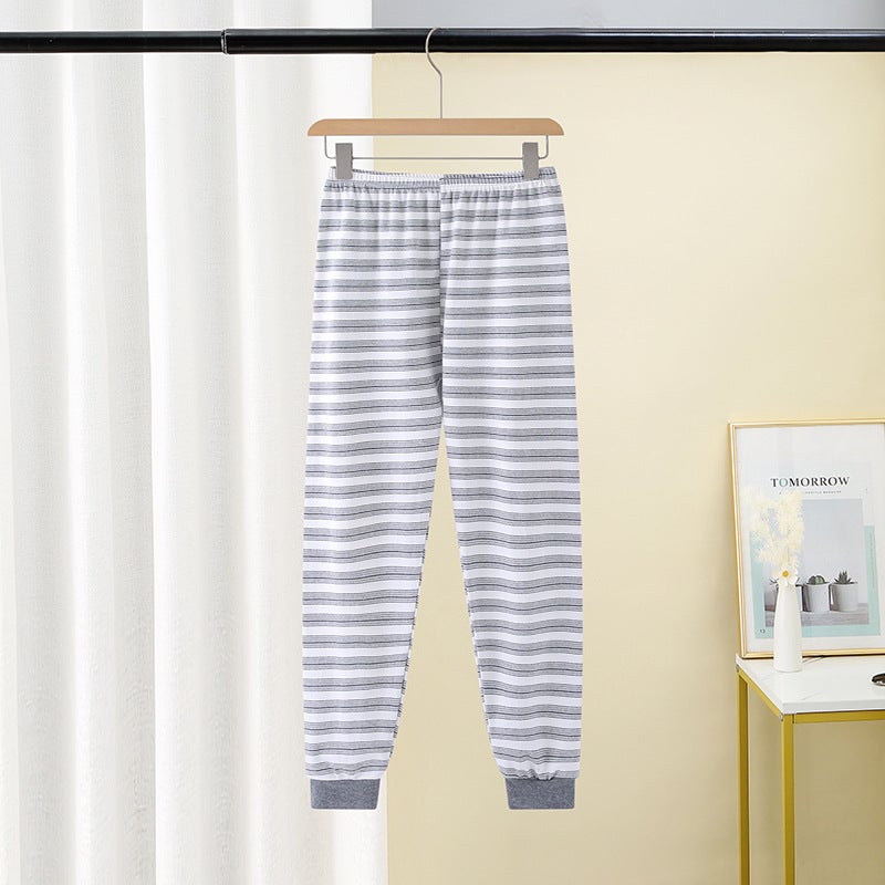 Plus-Size Children'S Base Layer Cotton Thermal Pants Single Pants For Boys And Girls, Large Cotton Thermal Pants Single Piece - Image 5