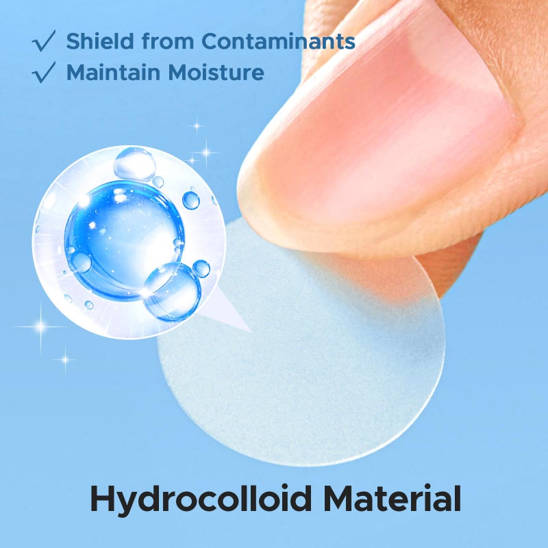 LitBear Pimple Patch Bulk, 720 Patches 3 Size Acne Patches for Face, Hydrocolloid Spot Stickers for Covering Zits, Blemishes, and Breakouts, Suitable for All Skin Types - Image 3
