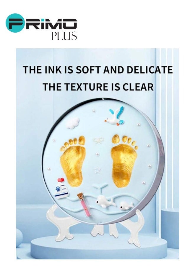 PRIMO PLUS High-Quality Mud Cartoon Design Newborn Footprint Showpiece for Kids Up to 3 Years  - Image 4