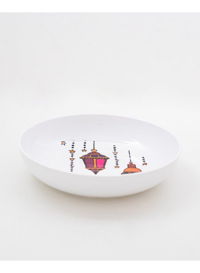 Bright Designs Melamine Ramadan Deep Dish 
 (D 22Cm H 5Cm) Ramadan Lan - Image 1