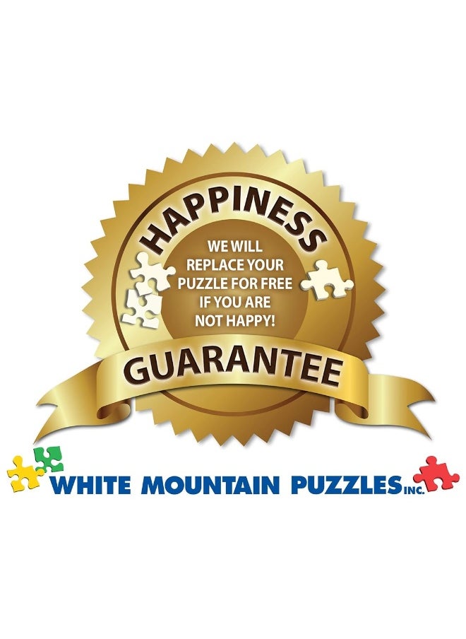 WHITE MOUNTAIN - White Mountain Puzzles American Drive-in - 1000 Piece Jigsaw Puzzle - Image 1