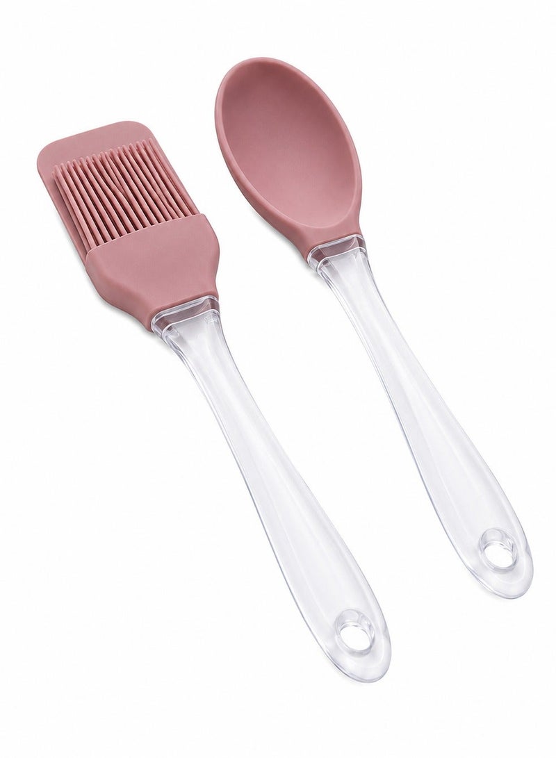 Lacasa Oil Brush and Spoon from Silicone - Image 1