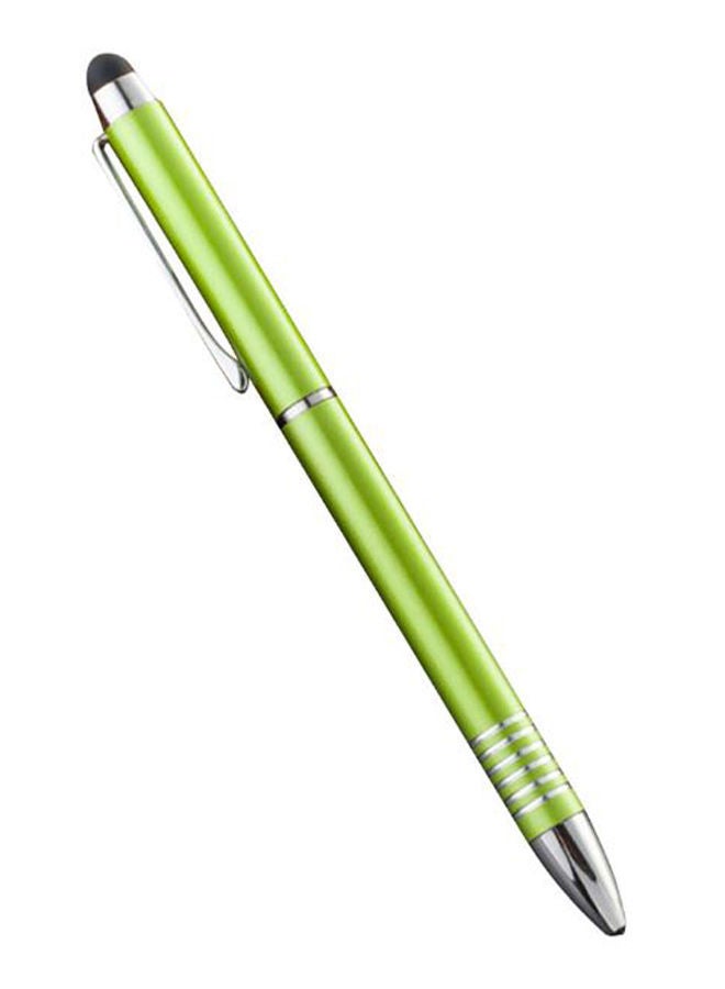 NIBEMINENT Universal Touchscreen Ballpoint Stylus Pen Green/Silver