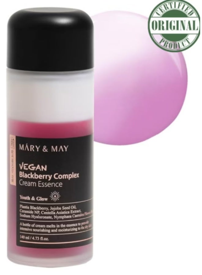 MARY & MAY MARY&MAY VEGAN BLACKBERRY COMPLEX CREAM ESSENCE 140ML - Image 1