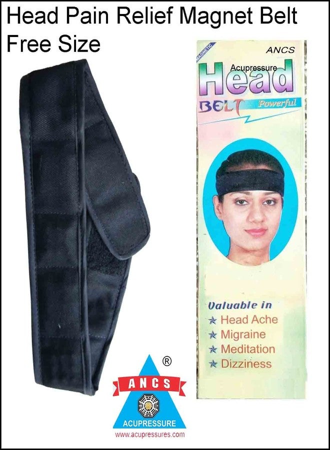 ANCS Head Belt Magnetic Therapy Power Full belt Jeans, Cloth With Pyramid Power One Pc - Image 2
