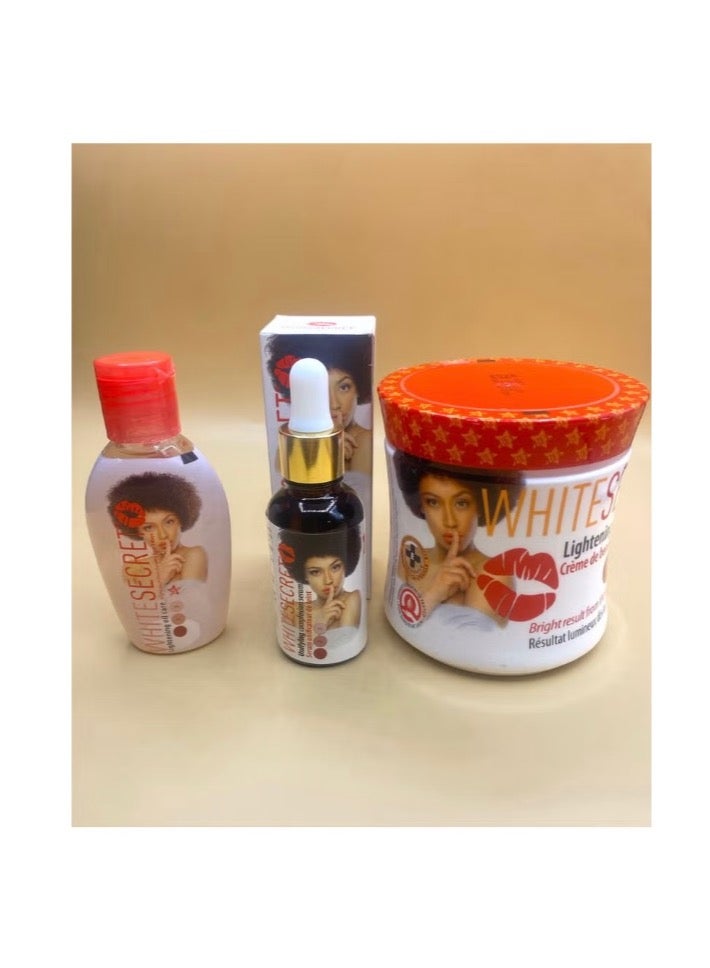 سيكريت وايت كريم مع سيروم مع زيت تفتيح الجسم وايت سيكريت - Image 1