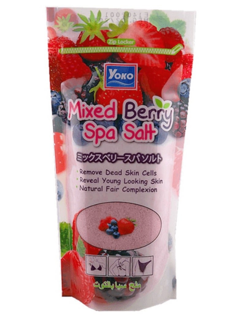 يوكو ملح سبا بالتوت