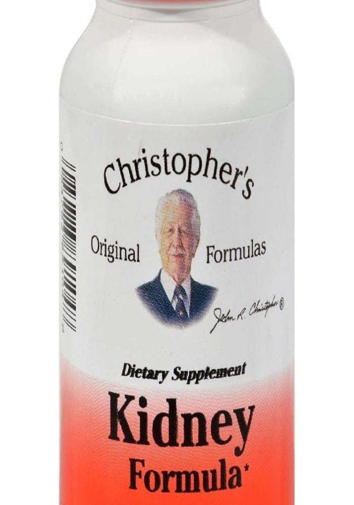 Christopher's Original Formulas Dr. Christopher's Kidney Formula - 100 Vegetarian Capsules - Image 1