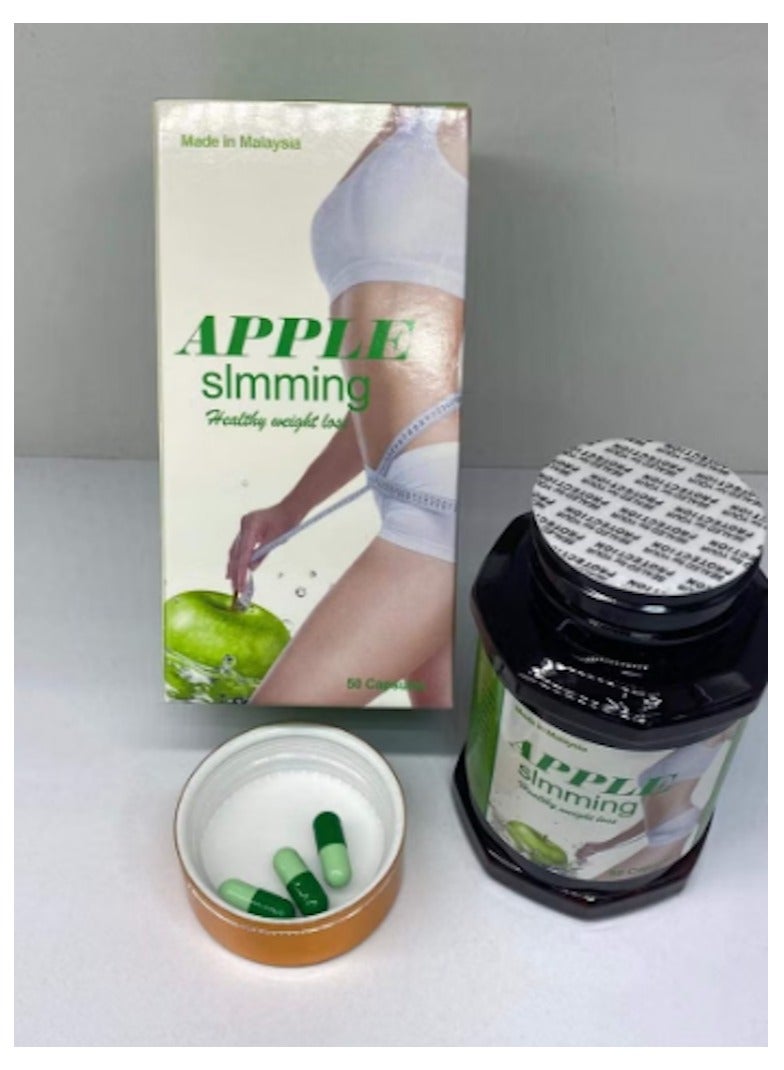 Apple Slimming Healthy Weight Loss 50 Capsules