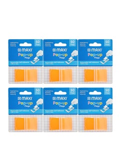 Maxi 300-Piece Pop-Up Flags Orange  - Image 1