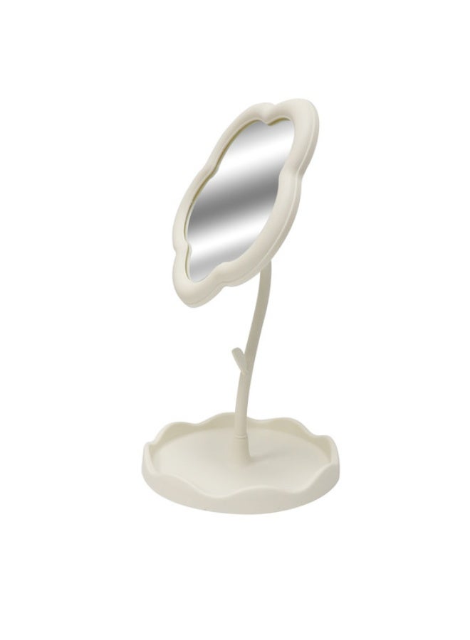 ايست من نون مرآة زينة مع شكل زخرفي ومرآة مكياج 16.5 × 29.5 سم - Image 3