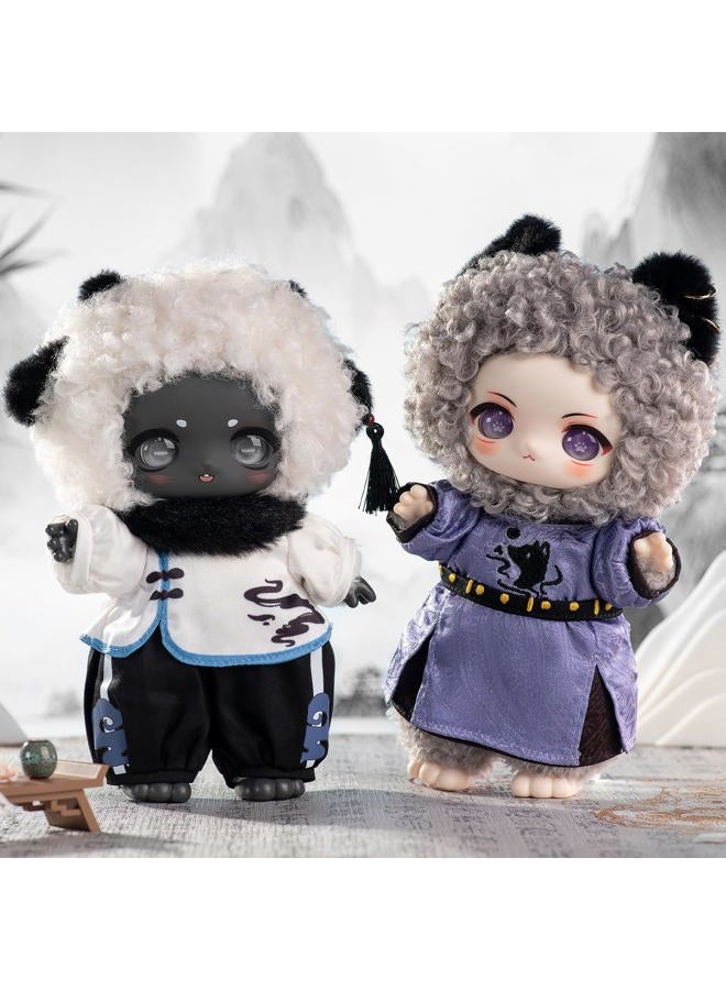 CALEMBOU Plush Doll Blind Box, Nagi Mountain and River Romance Series Mystery Blind Figure, Kawaii 1 of 6 Possible Collectibe Plush Toys Birthday Gifts (Mountain and River Romance Series) - Image 3