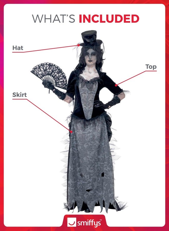 Smiffys Ghost Town Black Widow Costume - Image 2