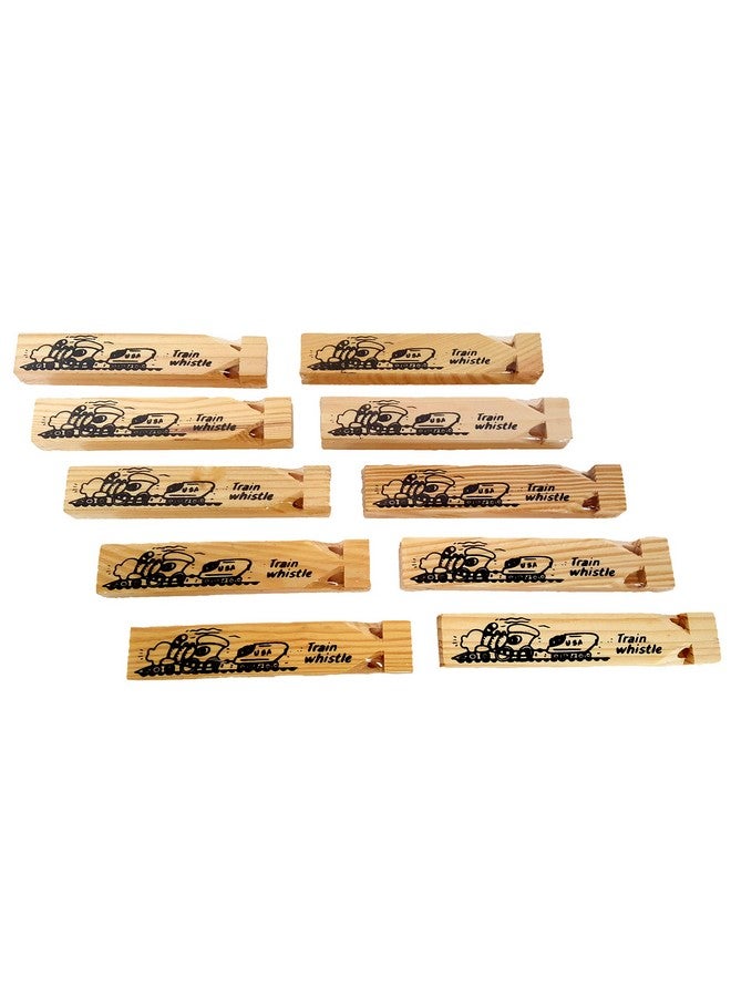 Dondor Wooden Train Whistles, By Dondor (24 pack) - Image 1