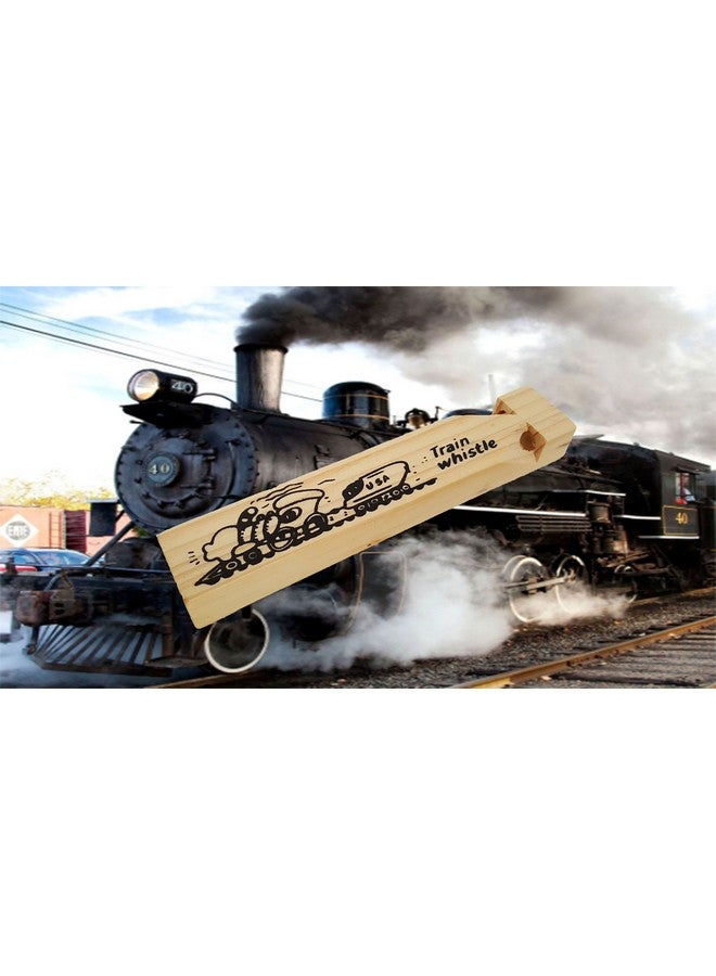 Dondor Wooden Train Whistles, By Dondor (24 pack) - Image 2