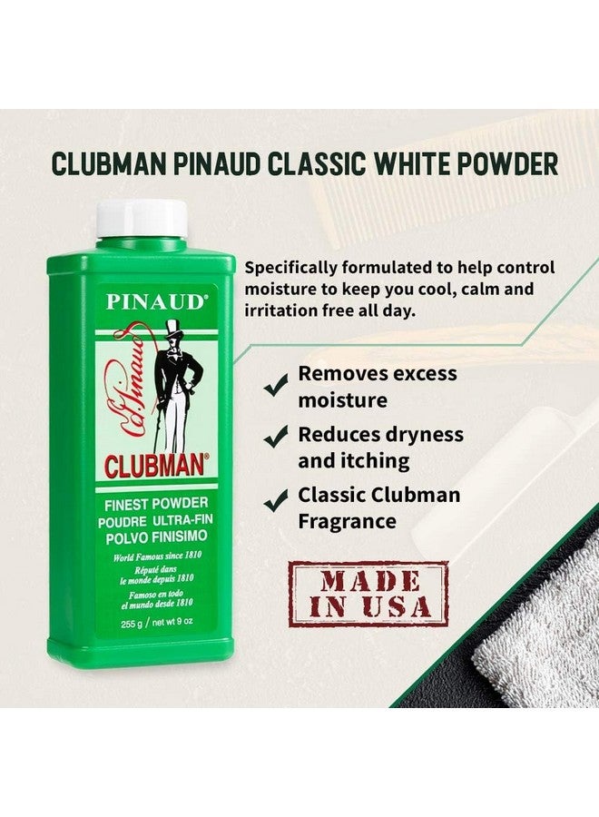 Clubman Flesh PINAUD Finest Powder 255 Grams 9 Ounces - Image 3