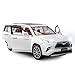 BDTCTK 124 Highlander Model Car Zinc Alloy Pull Back Toy car with Sound and Light for Kids Boy Girl GiftWhite - Image 3