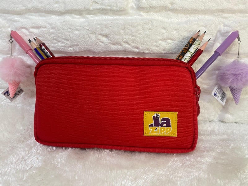 Jazipp Premium Double Compartment Pencil Case Pencil Bag Pencil Holder 22X12X4CM  - Image 2