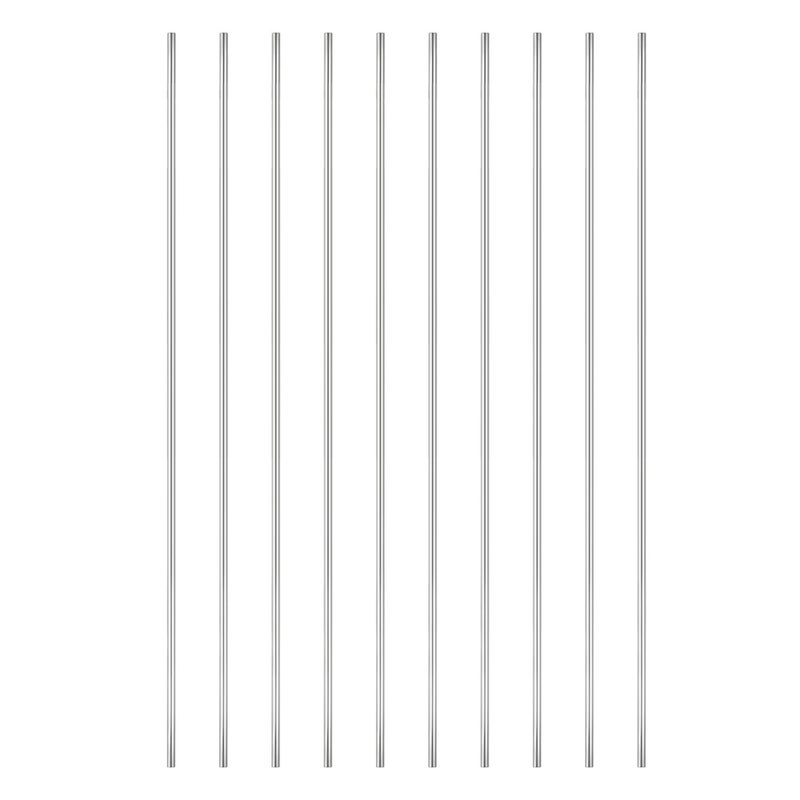 TOPPROS 300mm x 3mm 304 Stainless SteelSolid Round Bar Lathe bar Stock- Pack of 10 - Image 2