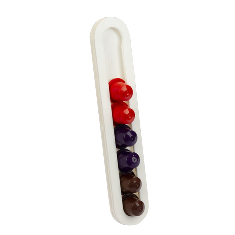 Coffee Pod Holder Capsule Rack Holds 8 Capsules Wall-mounted Coffee Pods Organizer Storage Shelf for Home Cafe Hotel - Image 1