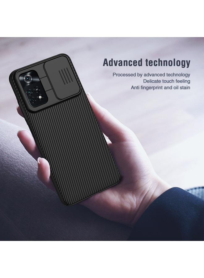 Nillkin Case For Xiaomi Poco M4 Pro Black Mirror Series Camshield PC Phone Case - Image 4