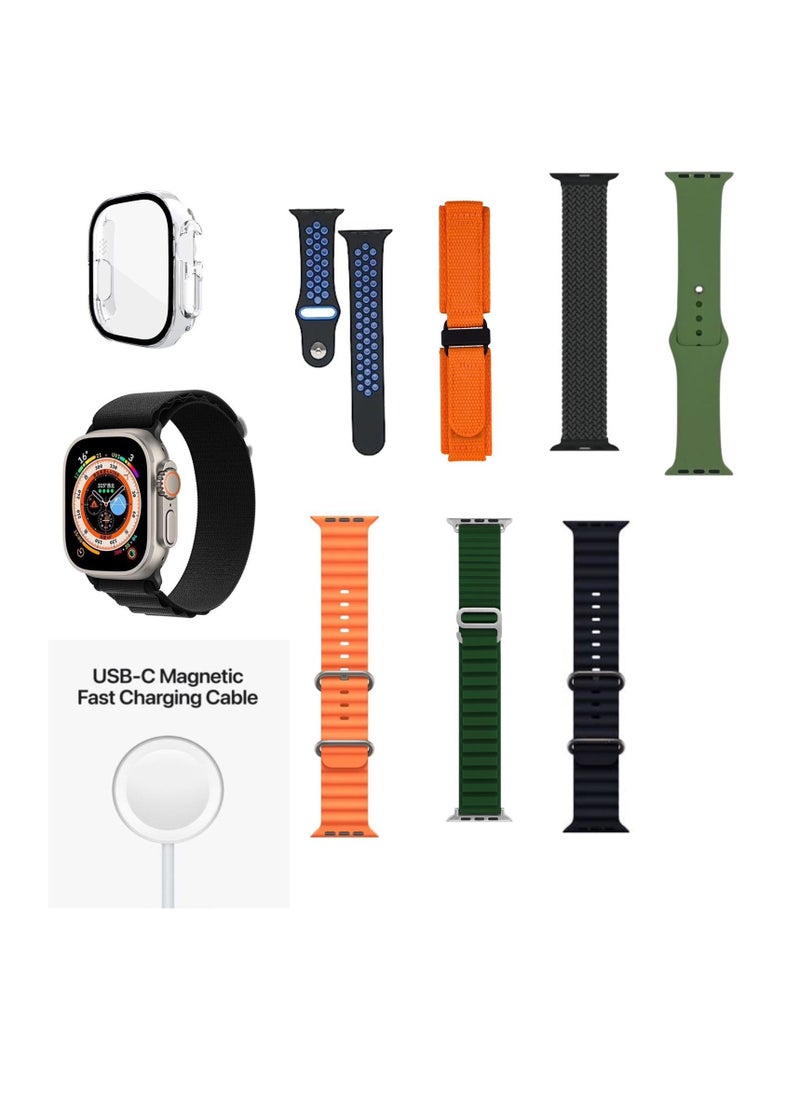 JOROBO - Y20 Smart Watch Ultra Sports Version with Seven Plus One Straps - Image 1