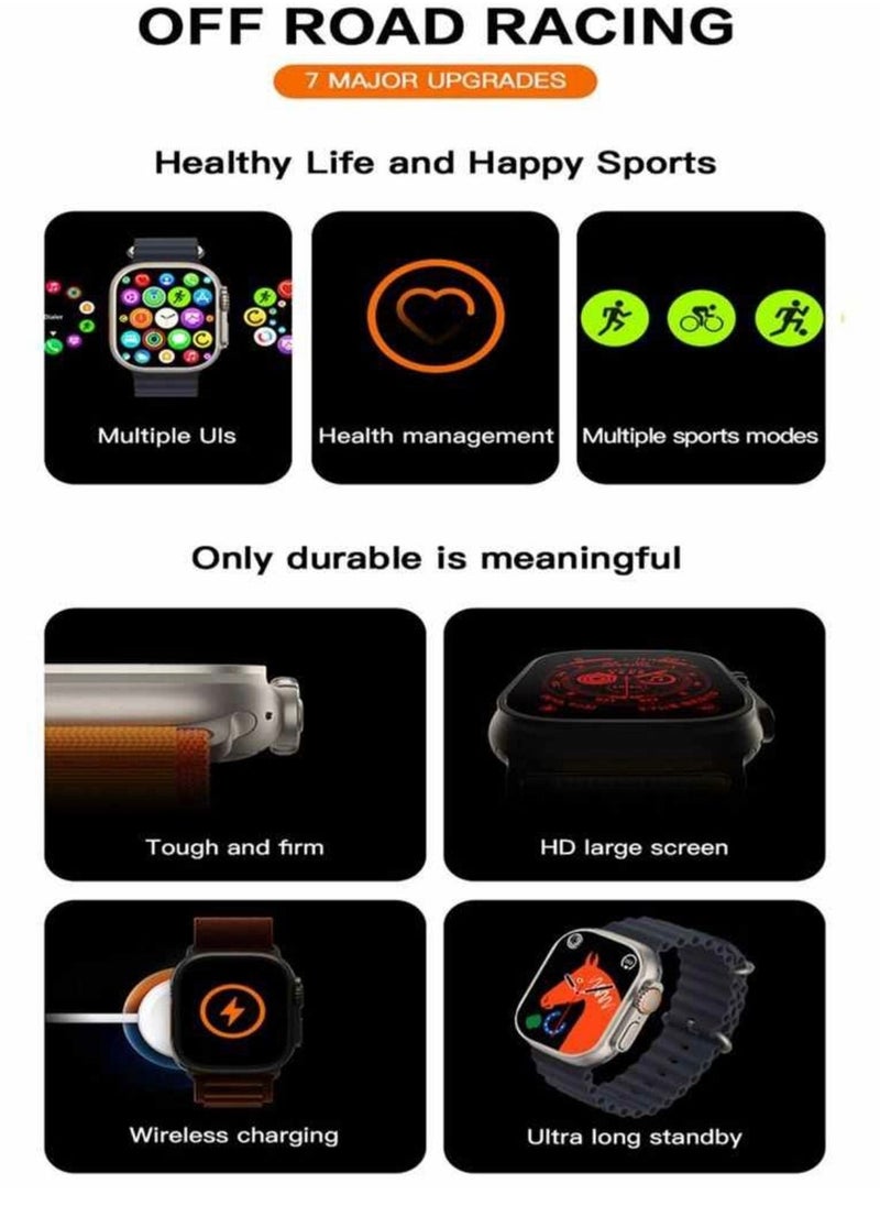JOROBO - Y20 Smart Watch Ultra Sports Version with Seven Plus One Straps - Image 1