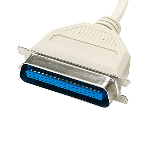 Dahszhi 4.5m/14.7Feet DB25 Pin Male to Centronics 36 Pin Male Parallel Printer Cable LPT Parallel Printer IEEE-1284 - Image 4