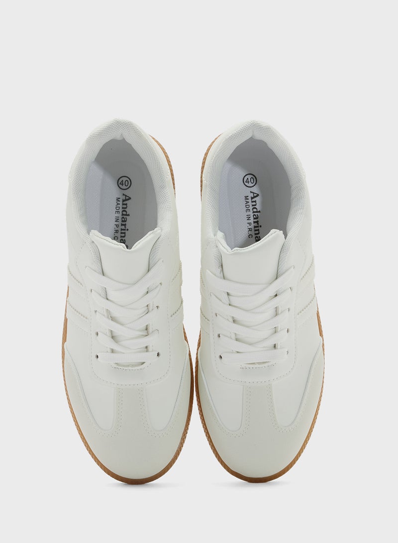 Andarina Ladies Stripe Sneaker  - Image 4