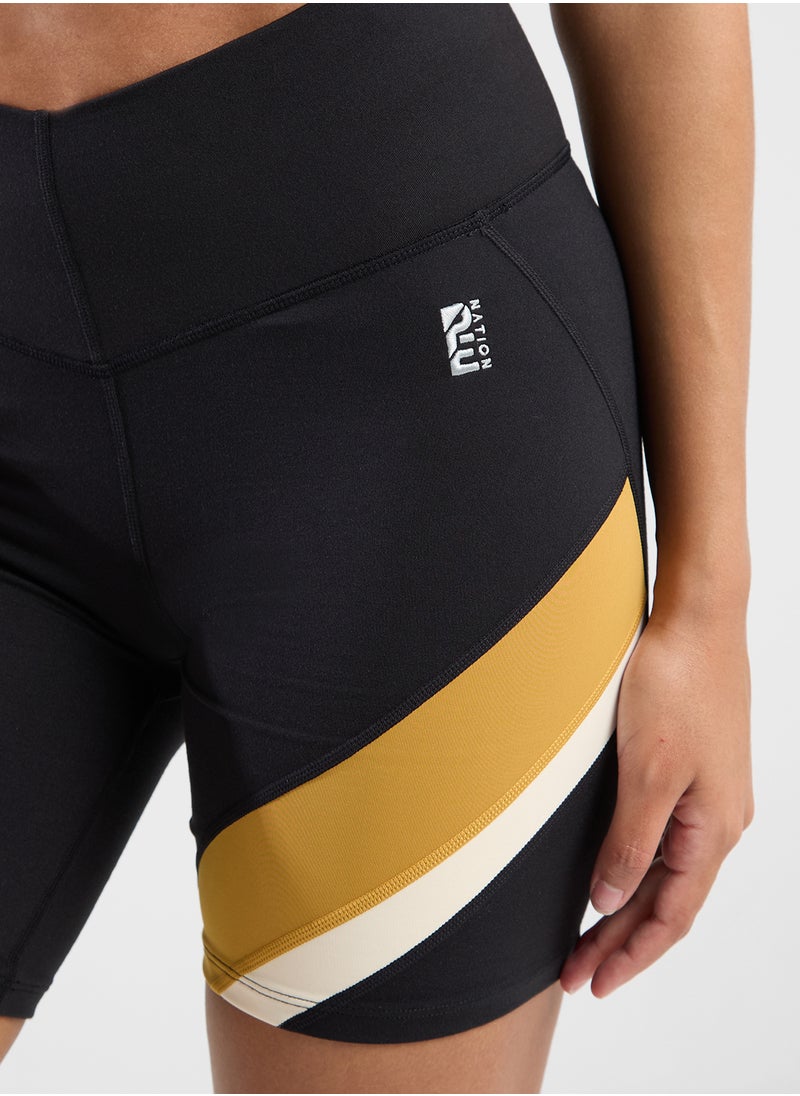 P.E Nation - Sprint Time Bike Shorts - Image 1