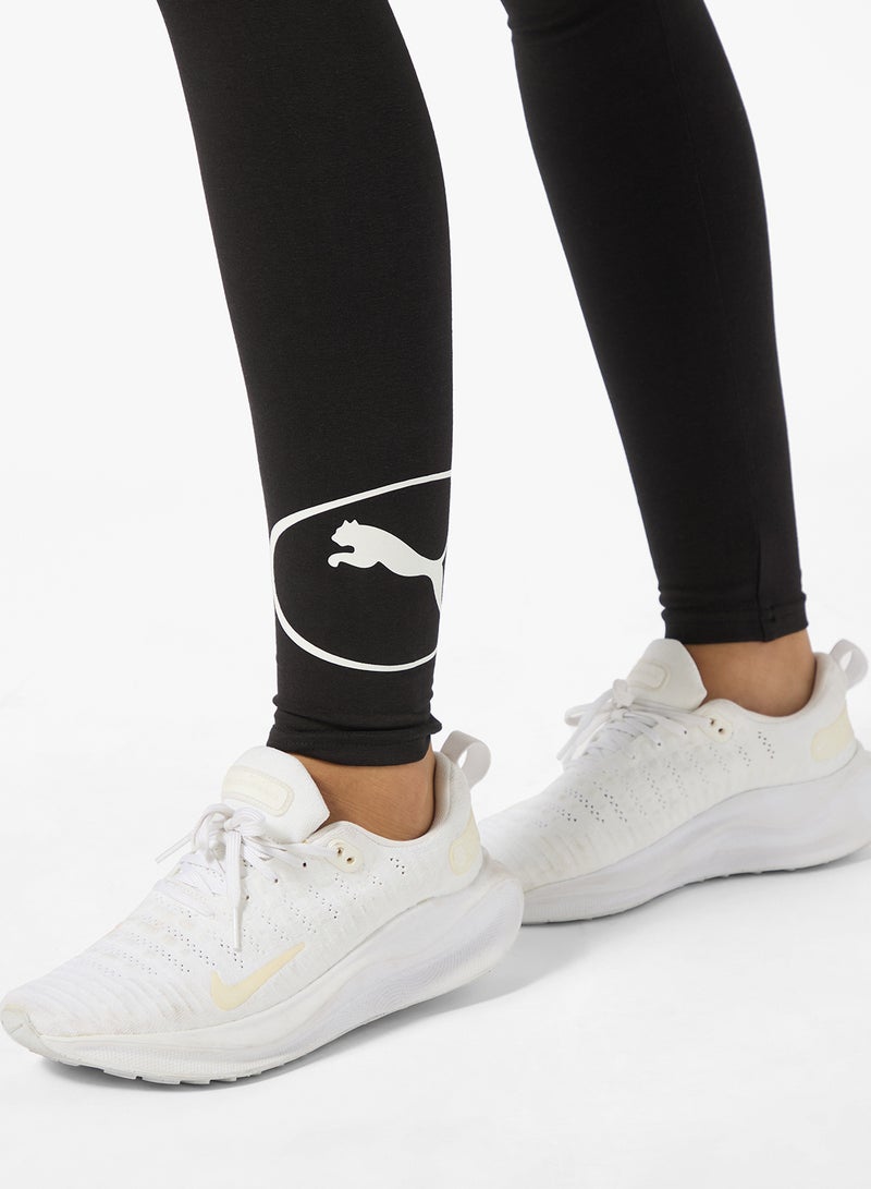 PUMA Logo High Waist Leggings - Image 4