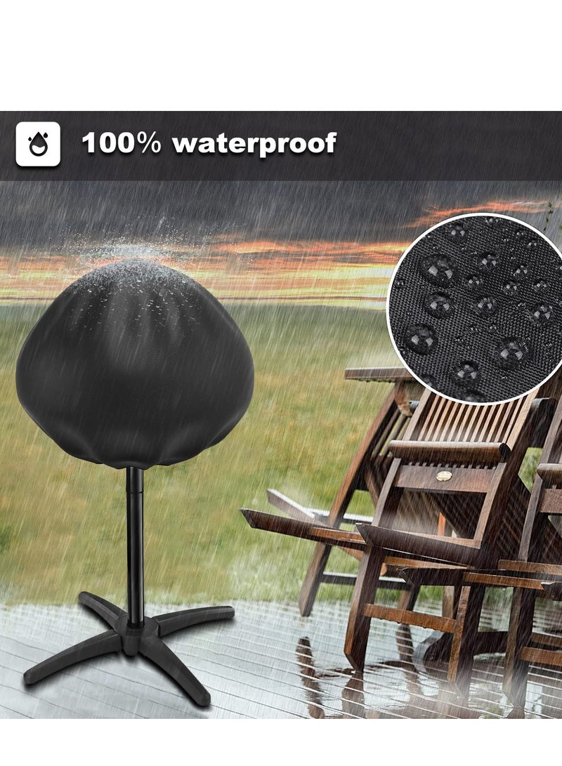 Zikra Bbq Grill Cover Waterproof for George Foreman Indoor and Outdoor 22460 and 22460-56 Barbecue Cover, Weber 1121004/1111004 Bbq Grill, Handle Drawstring - Image 2