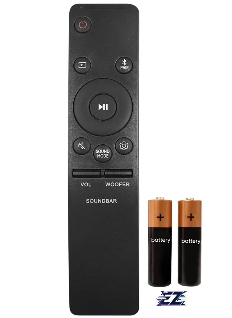 SmartGrist جهاز تحكم عن بعد بديل SmartGrist لتلفزيون سامسونج الذكي، مناسب لطرازات تلفزيون بار الصوت الذكي من سامسونج (AH59-02767A) مع بطارية - Image 1